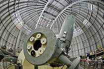 Biosphoto | 2609639 | 193 cm telescope in its dome, Haute-Provence Observatory (OHP), an astronomical observatory located since 1936 in Saint-Michel-l'Observatoire, Alpes-de-Haute-Provence, France. | &copy; Dominique Delfino / Biosphoto