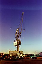 Biosphoto | 1254885 | 4 planètes autour d'une grue dans le ciel du soir France | &copy; Laurent Laveder / Biosphoto