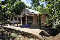 Biosphoto | 1603665 | A traditional half-timbered house, Jacmel, Haiti, Caribbean, Central America | © Florian Kopp / imageBROKER / Biosphoto