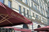 Biosphoto | 1601585 | Adlon Hotel, detail, unter den Linden, Berlin, Germany, Europe | © Walter G. Allgoewer / imageBROKER / Biosphoto