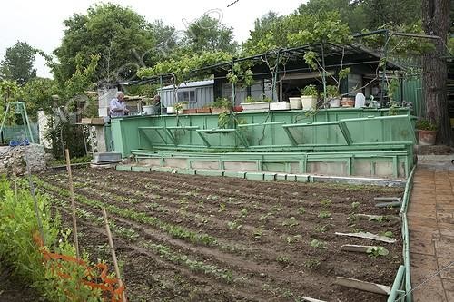 Biosphoto | 1201208 | Allotments Aygalades in spring in Marseille France | &copy; Philippe Giraud / Biosphoto