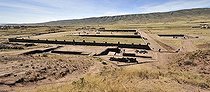 Biosphoto | 1601214 | Archaeological site, religious and administrative centre of the Tihuanaku culture, UNESCO World Heritage Site, La Paz, Bolivia, South America | © Florian Kopp / imageBROKER / Biosphoto