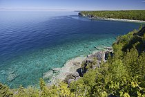 Biosphoto | 2608801 | Baie Georgienne, lac Huron au parc national de la péninsule de Bruce, Ontario, Canada | &copy; Oleksiy Maksymenko / imageBROKER / Biosphoto