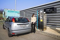 Biosphoto | 1602408 | Bio gas production and gas station of the Kompogas AG in Otelfingen near Zurich, Switzerland | © Michael Peuckert / imageBROKER / Biosphoto