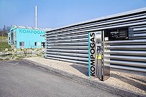 Biosphoto | 1602409 | Bio gas production and gas station of the Kompogas AG in Otelfingen near Zurich, Switzerland | © Michael Peuckert / imageBROKER / Biosphoto