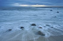Biosphoto | 1604189 | Blue hour on the west coast of Ruegen, Mecklenburg-Western Pomerania, Germany, Europe | &copy; Kevin Proennecke / imageBROKER / Biosphoto