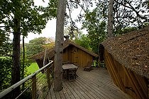 Biosphoto | 1251234 | Cabanes en bois | &copy; Franck Fouquet / Biosphoto