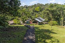 Biosphoto | 2583237 | Camp pararé, station scientifique de la réserve naturelle des Nouragues. Lieu de couchage dans les 