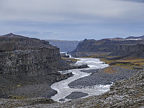 Biosphoto | 2609746 | Canyon Joekulsargljufur and river Joekulsa a Fjoellum in Vatnajoekull NP. Europe, northern europe, Iceland, autumn | &copy; Martin Zwick / Biosphoto