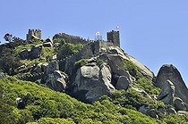 Biosphoto | 1600504 | Castle ruin Castelo dos Mouros in Sintra near Lisbon, part of the 