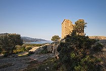 Biosphoto | 2593236 | Château de Pierre Napoléon Bonaparte, built between 1852 and 1854, it was the residence of Pierre Napoléon until 1870, the nephew of Napoléon Bonaparte. Ici les Dépendances, Calenzana, Corsica, France | &copy; Hyacinthe Sambroni / Biosphoto