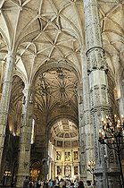 Biosphoto | 1600317 | Church of Santa Maria de Belem in the Hieronymites Monastery, Mosteiro dos Jeronimos, UNESCO World Heritage Site, Manueline style, Portuguese late-Gothic, Belem, Lisbon, Portugal, Europe | © Florian Kopp / imageBROKER / Biosphoto