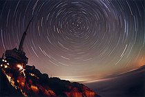 Biosphoto | 1255024 | Circumpolar and antenna TDF Pic du Midi Pyrenees France | &copy; Laurent Laveder / Biosphoto