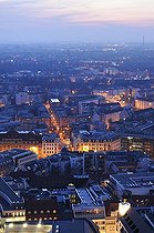 Biosphoto | 1605154 | City view at dusk, Leipzig, Saxony, Germany, Europe | © Kevin Proennecke / imageBROKER / Biosphoto
