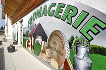 Biosphoto | 2420904 | Comté cheese, Cheese factory and shop, Damprichard, Doubs, France | &copy; Dominique Delfino / Biosphoto