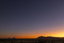 Biosphoto | 2601818 | Coucher de soleil, Ombokoro mountains, Namibie, Afrique | &copy; Alain Roux / Biosphoto