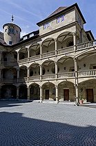 Biosphoto | 1604779 | Courtyard, Altes Schloss castle, Stuttgart, Baden-Wuerttemberg, Germany, Europe | © Olaf Krueger / imageBROKER / Biosphoto
