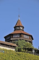 Biosphoto | 1607936 | Dicker Turm tower at Esslinger Burg Castle, Esslingen am Neckar, Baden-Wuerttemberg, Germany, Europe | © Walter G. Allgoewer / imageBROKER / Biosphoto