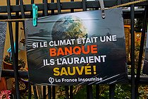 Biosphoto | 2575237 | Display against global warming, poster 