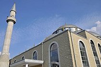 Biosphoto | 1605715 | Ditib-Merkez-Moschee, the largest mosque in Germany, Duisburg-Marxloh, North Rhine-Westphalia, Germany, Europe | © Walter G. Allgoewer / imageBROKER / Biosphoto