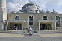 Biosphoto | 1605716 | Ditib-Merkez-Moschee, the largest mosque in Germany, Duisburg-Marxloh, North Rhine-Westphalia, Germany, Europe | © Walter G. Allgoewer / imageBROKER / Biosphoto