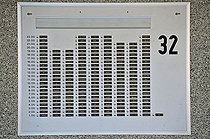 Biosphoto | 1605602 | Doorbell panel of a high-rise apartment building, satellite town of Chorweiler in Cologne, North Rhine-Westphalia, Germany, Europe | © Walter G. Allgoewer / imageBROKER / Biosphoto