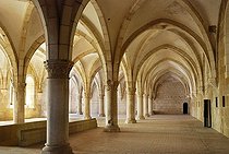 Biosphoto | 1605647 | Dormitory in the monastery of Santa Maria in Alcobaça, Mosteiro de Santa Maria de Alcobaça, UNESCO World Heritage Site, Order of Cistercians, Alcobaça, Estremadura, Portugal, Europe | © Silvana Guilhermino / imageBROKER / Biosphoto