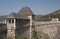 Biosphoto | 1605732 | Edersee storage lake, dam, Kellerwald, North Hesse, Germany, Europe | © Marcus Siebert / imageBROKER / Biosphoto