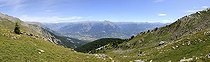 Biosphoto | 1252341 | Embrun valley from Mont Guillaume Alps France | &copy; Thierry Van Baelinghem / Biosphoto