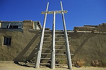 Biosphoto | 1602892 | Entrance to a Kiva, Acoma Pueblo, New Mexico, USA, America | © Oliver Gerhard / imageBROKER / Biosphoto