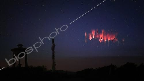 Biosphoto | 2590952 | Farfadets au dessus d'un orage dans les Pyrénées, photographiés depuis Utelle, dans les Alpes-Maritimes, France | &copy; Christophe Suarez / Biosphoto
