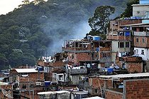 Biosphoto | 1604869 | Favela, slums, Rocinha, Rio de Janeiro, Brazil, South America | © Florian Kopp / imageBROKER / Biosphoto