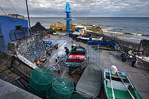 Biosphoto | 2609487 | Fishermen's Guild of Our Nuestra Señora de la Consolación, Punta de Hidalgo. Municipality of La Laguna, north of Tenerife, Canary Islands. | &copy; Sergio Hanquet / Biosphoto