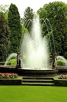 Biosphoto | 1233422 | Fountain at the Villa Taranto on Lake Maggiore in Italy | &copy; Claude Thouvenin / Biosphoto
