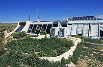 Biosphoto | 1602890 | Futuristic settlement Earth Ship near Taos, New Mexico, USA, America | © Oliver Gerhard / imageBROKER / Biosphoto