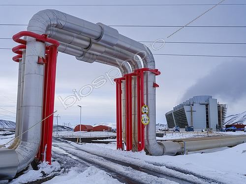 Biosphoto | 2612125 | Geothermal power plant Krafla. The highlands in the north of Iceland with the first snow during autumn. Europe, northern europe, Iceland | &copy; Martin Zwick / Biosphoto