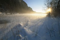 Biosphoto | 1248999 | Grand Maclu Lake Winter Jura France | &copy; Michel Loup / Biosphoto