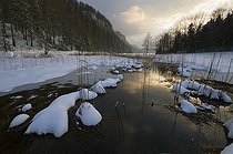 Biosphoto | 1249002 | Grand Maclu Lake Winter Jura France | &copy; Michel Loup / Biosphoto