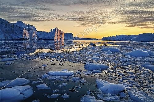Biosphoto | 2614956 | Greenland Ilulissat glaciers at fjord Disco Bay West Greenland | &copy; Jaroslav Sugarek / imageBROKER / Biosphoto