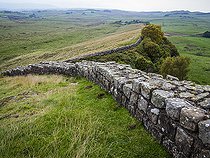 Biosphoto | 2547076 | Hadrian's Wall, Once Brewed area, Northumberland National Park, England | &copy; David Tatin / Biosphoto