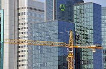 Biosphoto | 1601184 | High-rise buildings, Dresdner Bank and Dresdner Bank Zentrale, Frankfurt, Hesse, Germany, Europe | © Walter G. Allgoewer / imageBROKER / Biosphoto