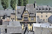 Biosphoto | 1604098 | Historic town centre of Bacharach, UNESCO World Heritage Site, Upper Middle Rhine Valley, Bacharach, Rhineland Palatinate, Germany, Europe | © Walter G. Allgoewer / imageBROKER / Biosphoto