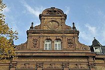 Biosphoto | 1606031 | Historical, vacant building of the Deutsche Bundespost German Federal Post Office, Poststrasse in Duisburg, North Rhine-Westphalia, Germany, Europe | © Walter G. Allgoewer / imageBROKER / Biosphoto