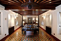 Biosphoto | 1608033 | Hotel room, Palace for Ayurveda, owned by the Cgh-Earth Hotel Group, Kollengode, Vengunad, Kerala, India | © Olaf Krueger / imageBROKER / Biosphoto
