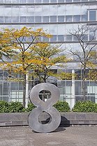 Biosphoto | 1604878 | House number eight on the central square of the Mediapark, Cologne, North Rhine-Westphalia, Germany, Europe | © Walter G. Allgoewer / imageBROKER / Biosphoto