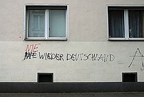 Biosphoto | 1602642 | House wall with writing 