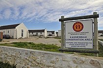 Biosphoto | 1602093 | Houses of black fishermen families in Kassiesbaai near Arniston, West Kap, South Africa | © Walter G. Allgoewer / imageBROKER / Biosphoto