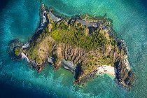 Biosphoto | 2547001 | Îlot Choisil. Vue aérienne d'un des îlots Choisil au nord de Mayotte. | &copy; Gabriel Barathieu / Biosphoto