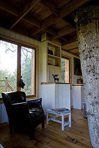 Biosphoto | 1251333 | Intérieur de la Gentilhommière ou la Folie du Bois d'Adam | &copy; Franck Fouquet / Biosphoto