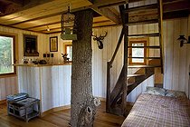 Biosphoto | 1251337 | Intérieur de la Gentilhommière ou la Folie du Bois d'Adam | &copy; Franck Fouquet / Biosphoto